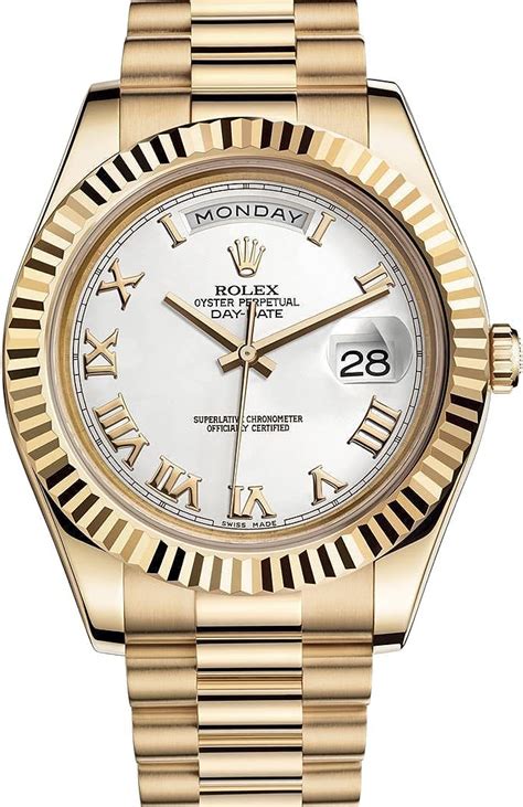 gold rolex 42mm|42mm rolex presidential.